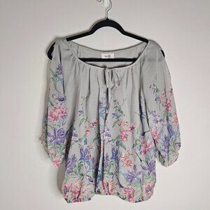 Wallis Floral Blouse sz Medium Petite